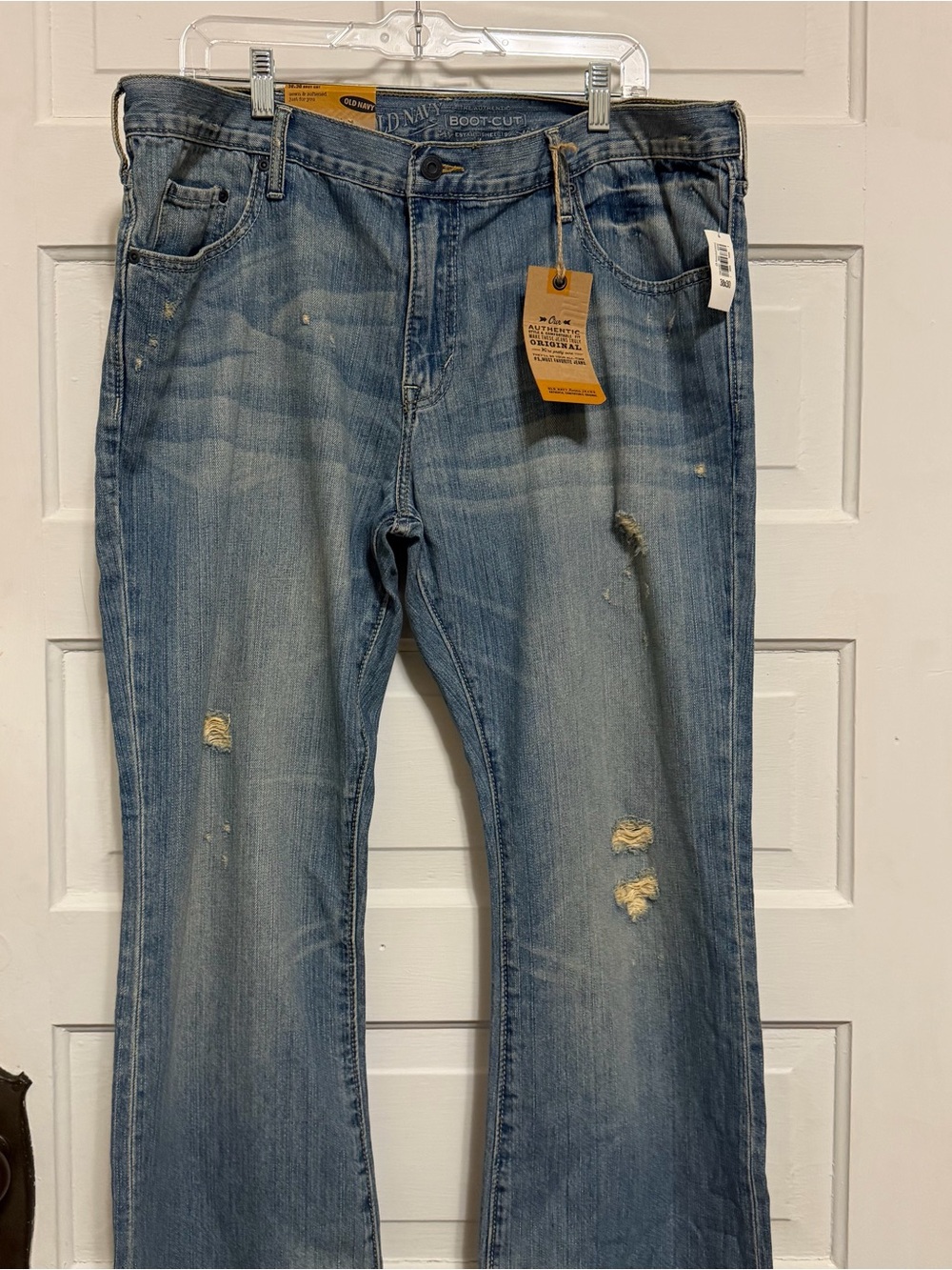Old Navy Light Blue Men's Bootcut Jeans